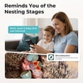 thumbnail image 3 of TT Nature Bird House with Camera Solar Powered, AI Live View Bird Feeder with Camera, Watch Bird Nesting and Hatching, Outdoor Birdhouse Camera, Ideal Gift for Bird Lovers, 3 of 10