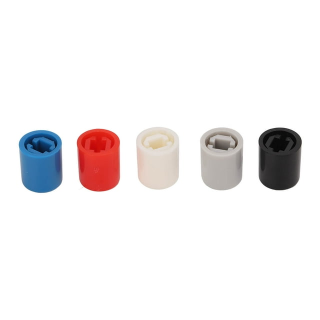 Tapas de botón ANGGREK 250 Piezas Eléctricas 5 Colores