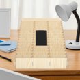 thumbnail image 4 of ELAYARD 1 Set Cell Phone Holder Classroom Light Yellow Maple Wood Storage Organizer For Repair Shop, 4 of 6