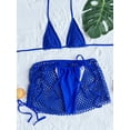 thumbnail image 6 of Sexy Swimsuit Three-piece Swimsuit Solid Color Women's Swimsuit, 6 of 7