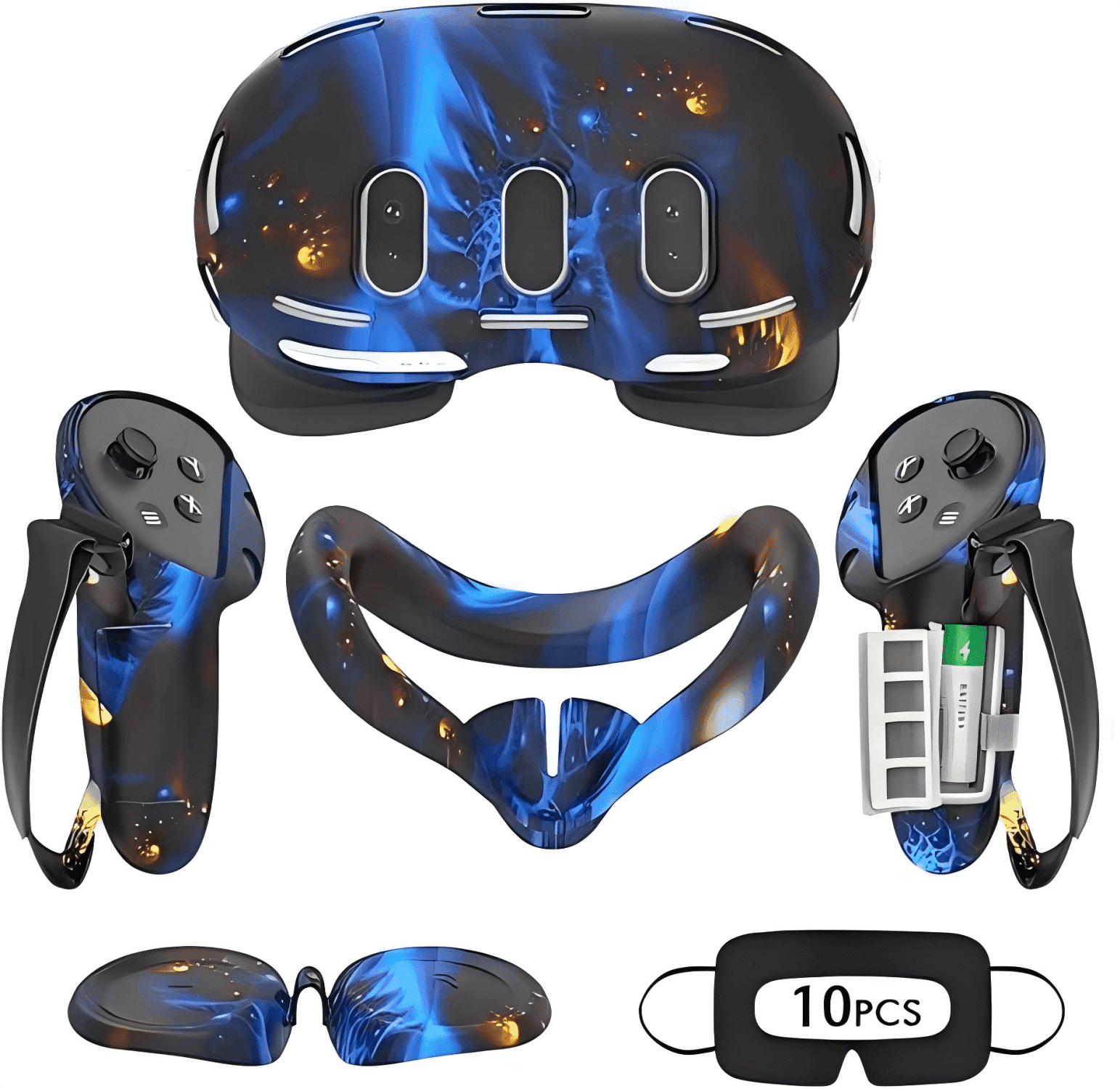 7 in 1 Accessories Bundle for 2024 Meta Quest 3s, Oculus Quest 3 S