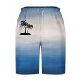 thumbnail image 4 of WAENQINLA Mens Swim Trunks 7 Inch Stretch Elastic Waist Swim Shorts Bathing Suit with Pockets Big and Tall Beach Shorts for Men, 4 of 5
