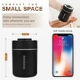 thumbnail image 3 of Multifunctional Humidifier in Multi Color Change, Desktop Decoration with Night Light, Gentle Mist Technology, Portable Built-In Battery and USB Charging Humidifier for Sleep Work Study (Black), 3 of 6