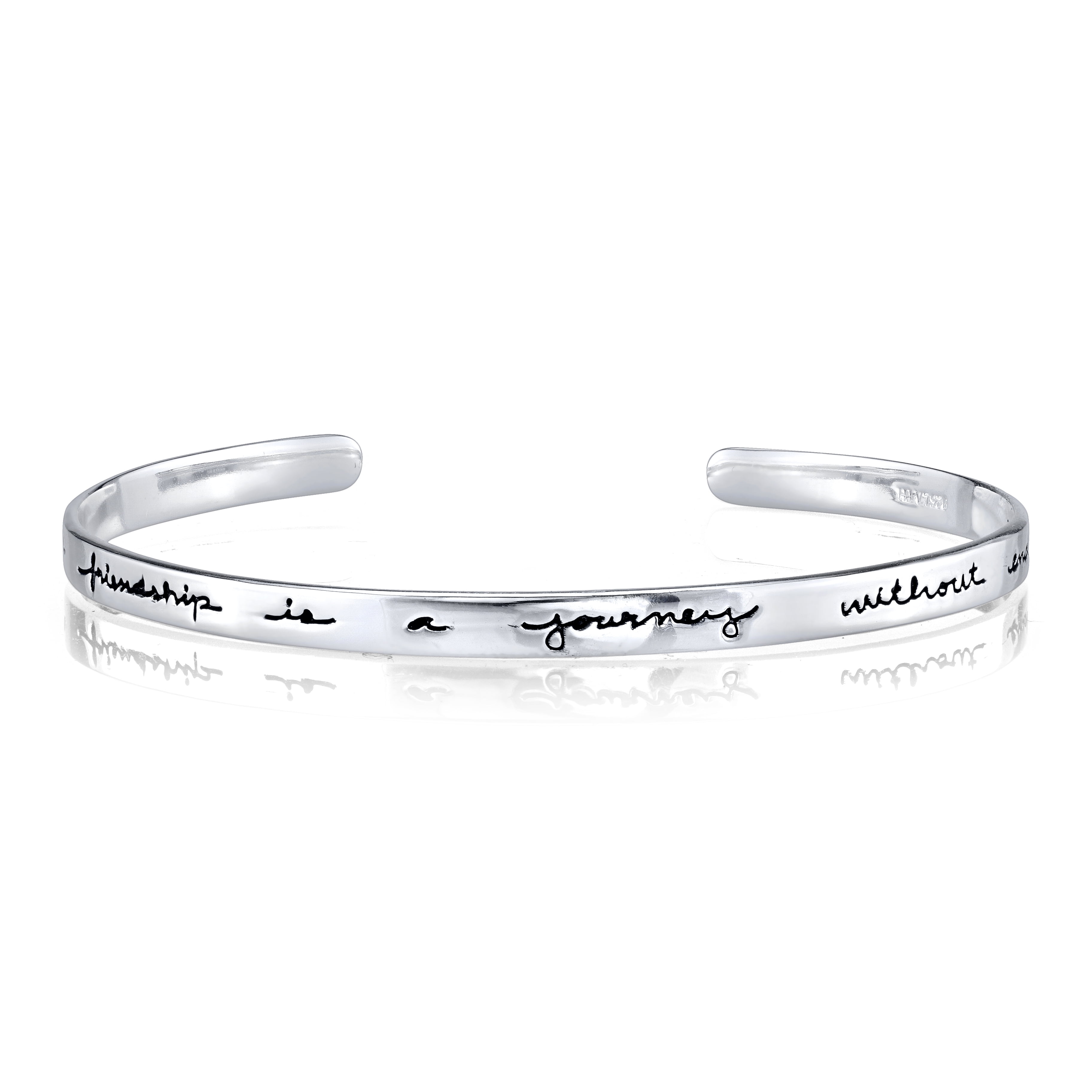 MYOSPARK Not Sisters by Blood But Sisters by Heart Bracelet Best Friend Bracelet Inspirational Gift for Sister