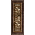 thumbnail image 3 of Novelty 3x8 Area Rug (2'7'' x 7'3'') Lodge Brown, Beige Indoor Runner Easy to Clean, 3 of 7