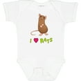 thumbnail image 3 of Inktastic I Love Rats Boys or Girls Baby Bodysuit, 3 of 5