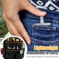 thumbnail image 3 of 2Pcs Water Key 4 Way Sillcock Key Zinc Alloy Water Utility Key Compatible with 1/4inch 9/32inch 11/32inch Handle, 3 of 6