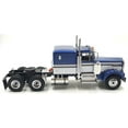 thumbnail image 2 of Road Kings 1989 Kenworth W900 Tractor Truck 3 Blue  White 1:18, 2 of 8