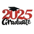 thumbnail image 1 of Visland 2025 Graduation Wooden Sign for Front Door Class of 2025 Congrats Grad Welcome Sign for Graduation Party Decor Photo Booth Prop, 1 of 8