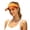 Orange, variant on Wide Brim Sun Hat Women Outdoor Protection Bucket Hat Women Bucket Hat Summer Beach Hat Top Green One Size