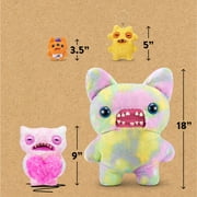 Fuggler Love Fugg 9 inch Wide Eyes Weirdo (pink), Funny Ugly Monster Soft Stuffed Plush Toy by ZURU