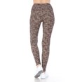 thumbnail image 3 of Legging Tricoté Multi-Imprimé Doublé Style Yoga avec Taille Haute - Multi, 3 of 5