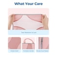 thumbnail image 3 of BAGSMART Compression Packing Cubes for Travel, Compressible Packing Cubes for Carry On Suitcase, Lightweight Travel Essentials (6-Pack (1L+2M+2S+1Shoe Bag),Pink, 3 of 7