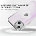 thumbnail image 3 of Vena vLove Holographic Case Compatible with Apple iPhone 13 (6.1"-inch), Heart Shape Design (MagSafe Compatible) Dual Layer Slim Hybrid Clear Bumper Case Cover - Rainbow, 3 of 8