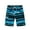 Blue, variant on Men's Swim Trunks Beach Shorts Quick Dry Drawcord Swimming Surfing Stripes Printed Hawaiian Shorts with Pockets