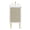 White White, variant on Modway Chaucer 18" Wood & Rattan Bathroom Vanity with Adjustable Shelf in White