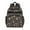 Red Mushroom Frog, variant on Red Mushroom Snail Black Pattern Backpack for School,Cute School Bag,Schoolbag with Adjustable Shoulder Straps & Padded Back,15.25"x11.5"x5.25"
