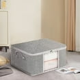 thumbnail image 4 of Storage Bags with Zipper, Storage Bag, Large Capacity Packaging Bag, Portable Storage Box, Cotton Quilt Storage Bag Large Storage Bags, 4 of 7