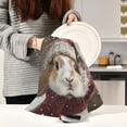 thumbnail image 6 of Kitchen Towel 28x18 Inches x6，Plate Towel, Decorative Towel, Napkin, Tea Towel Tea Towels For Kitchen Dish Cloths & Dish Towels Cute Christmas Rabbit, 6 of 7