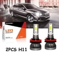 thumbnail image 1 of ENJOYAKOM 2pcs H11 Feux de Croisement pour Subaru Outback 2015-2019 H8 H9 LED Ampoules de Phares 6000K Blanc Brillant, 1 of 9