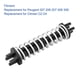 thumbnail image 4 of Clutch Pedal Return Spring Aluminum Alloy 214855 Replacement for Peugeot 307 206 207 408 308, 4 of 5