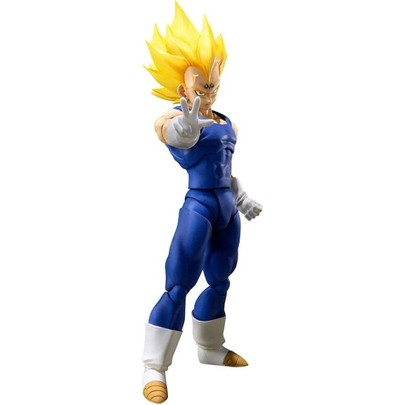 S.H.Figuarts Bandai Tamashii Dragon Ball Z Collectible Action Figure, PVC, 0.75 lb