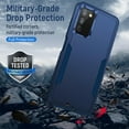 thumbnail image 3 of for Samsung Galaxy A03S Case, Galaxy A03S Phone Case with HD Screen Protectorr [Military Grade Drop Tested], Double Layer Protective Phone Case Suitable for Samsung Galaxy A03S (Blue), 3 of 11