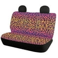 thumbnail image 6 of Pzuqiu Colorful Leopard Car Seat Cover Full Set 4 Pack Lightweight Vehicle Cushion Protectors Interior Accessories Easy to Install Automotive Interior Accessories Universal Fit Most Sedans, 6 of 7