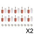 thumbnail image 1 of 2x10 Envases De Brillo Labial Con Tapones Para Muestras De Cosméticos DIY Rosa, 1 of 7
