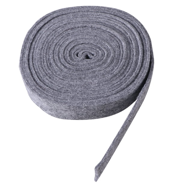 FELTECHELECTR Rollo de tela de fieltro - Cinta de tela de 5 m x 5 cm Material de fieltro decorativo para coser patchwork Adornos Manualidades Costura Proyectos de patchwork