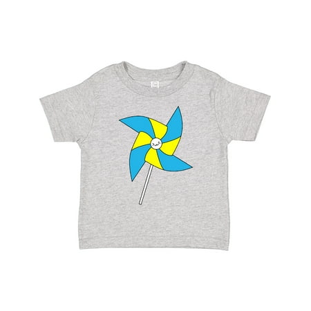 

Inktastic Yellow and Blue Pinwheel Gift Toddler Boy or Toddler Girl T-Shirt