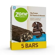 ZonePerfect Protein Bars | Double Dark Chocolate | 5 Bars