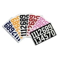 thumbnail image 2 of A&R Sports Number Decals, 2-Inch, Black, 2 of 2