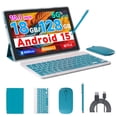 thumbnail image 1 of COOPERS Tablette Android 15, Tablette 10 Pouces 18 Go RAM+128 Go ROM Extensible 2 To, Processeur Quadricœur 2,0 GHz, Wi‐Fi 5G6 BT 5.0, Double Ca, 1 of 8