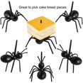 thumbnail image 2 of Tenedores de postre reutilizables para hormigas (paquete de 24) - Horquillas para aperitivos de animales, palillos de dientes para bocadillos, 2 of 5