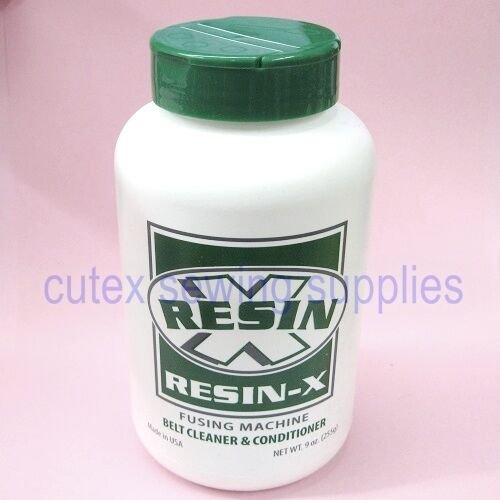 RESINX Fabric Fusing Machine Belt Cleaner Powder 9 Oz. Bottle