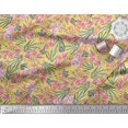 thumbnail image 3 of Soimoi Modal Satin Fabric & Orchids Floral Fabric Prints by Yard 42 Inch Wide, 3 of 3