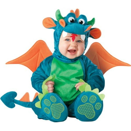 InCharacter Baby Dinky Dragon Costume, Teal/Green, Large (18