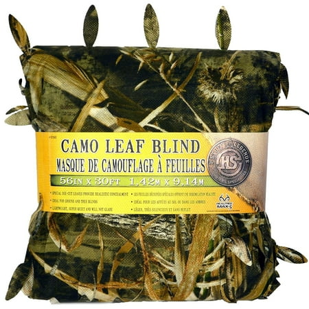 Hunter's Specialties Camo Leaf Ground Blind Material, Realtree Max-5, 56" x 30