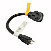 Parkworld 886122 Household 5-15 Plug male to Dryer 10-50 Receptacle female Adapter Cord (Only output 125V)