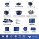 thumbnail image 2 of GRANITESTONE Juego de utensilios de cocina antiadherentes de 20 piezas, color azul, juego de utensilios de cocina, juego de utensilios de cocina antiadherentes de granito, juego de utensilios de cocin, 2 of 5