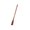 A011- Lacquered Extended Spoon (No Line), variant on Wooden Coffee Spoon, Long Handle Vintage Finished Round Spoon with Black Wrapped Grip, 1 Piece, Non-scratch Kitchen Utensil for Stirring Brewing Coffee Tea Mixing Drinks