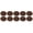 Brown, variant on Suodoka Khaki Iron On Patches Adhesive Oval Sleeve Elbow Repair DIY Cloth Stickers, 10 Pieces (7.08 inches / 18 cm)