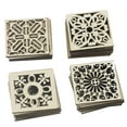 thumbnail image 1 of serony 60 Pack Classic Frame Wood Scrapbooking Multi-function Wooden Carving Decor, 1 of 6