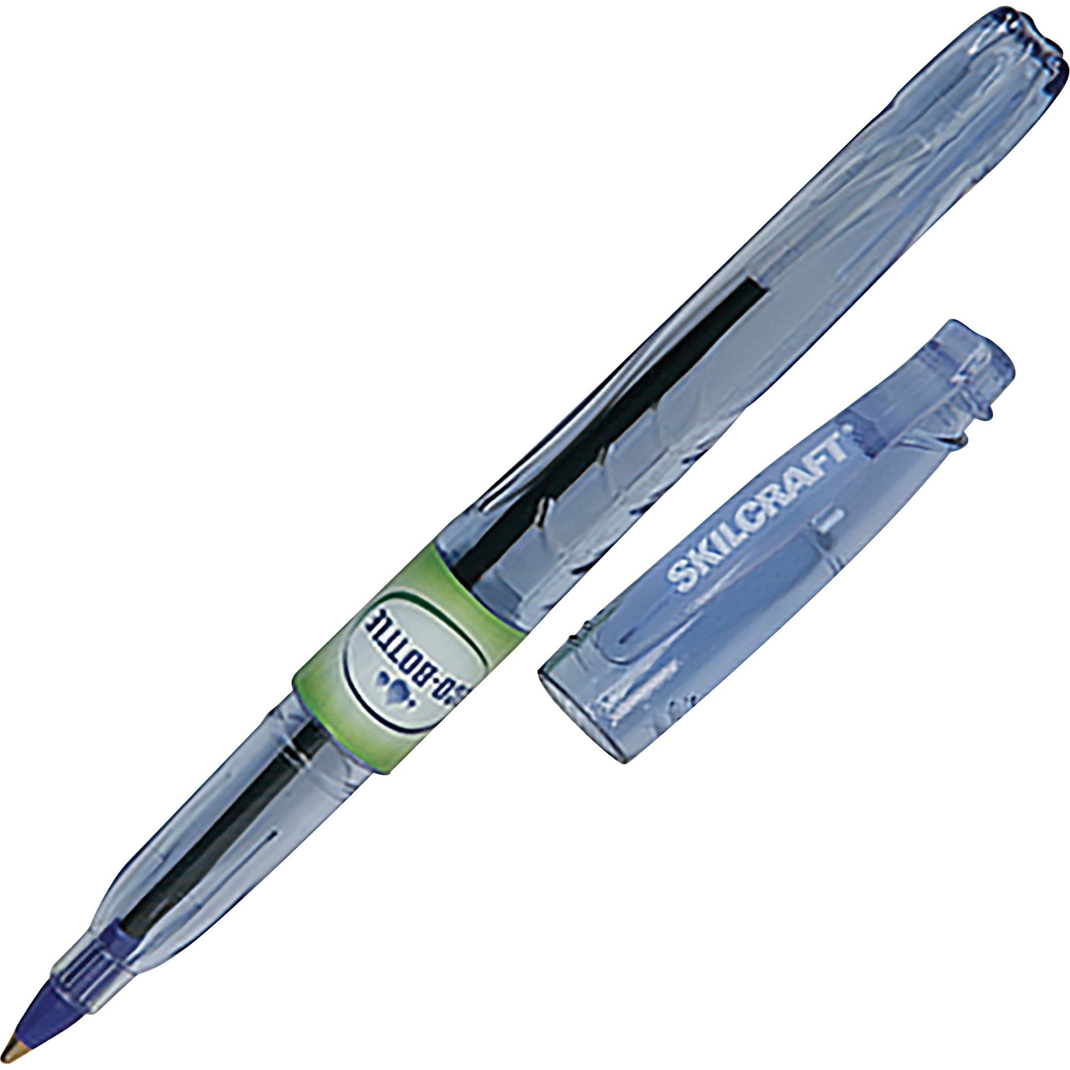 SKILCRAFT, NSN6827160, Fine Point Black Ink Ballpoint Stick Pen, 12 / Dozen