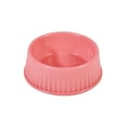 thumbnail image 3 of FEOLGEHLY Round Pets Bowl for Dogs and Cat, Large Capacity Plastic Cat/Dog Bowls Water and Food Feeder Dish for Small to Medium Pets, Non-Slip Pet Feeding Bowl, Pet Safe, Dishwasher Safe, Pink, 3 of 7