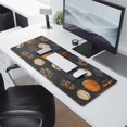 thumbnail image 2 of Long Mouse Pads for Desk,Patterned Pumpkins Halloween Pattern Desk Mats on Top Of Desks, Desk Mouse Pad Extra Large with 3mm Non-Slip Base and Stitched Edge for Gaming,Office,Work,Home 31.5x11.8in, 2 of 5