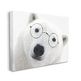 thumbnail image 3 of Stupell White Polar Bear Glasses Animal Animals & Insects Painting Gallery Wrapped Canvas Print Wall Art, 3 of 5