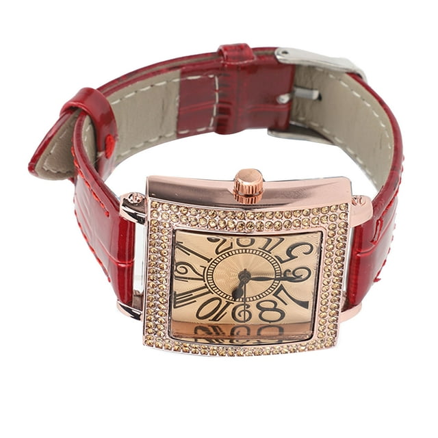Women Watch Minimalist,Retro Style Wrist Watch Minimalist Casual Simple Square Dial Watch For Dating Travel