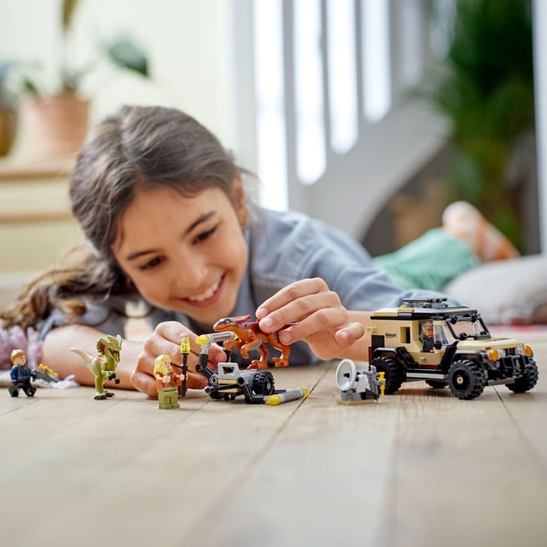 パパママキッズ Jurassic Pyroraptor & Dilophosaurus 76951 - Kids' STEM kits